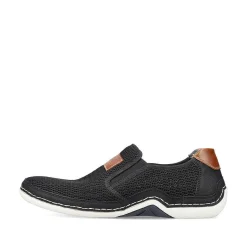 Men'S Slippers Jet Black Men'S Low Shoes & Slippers