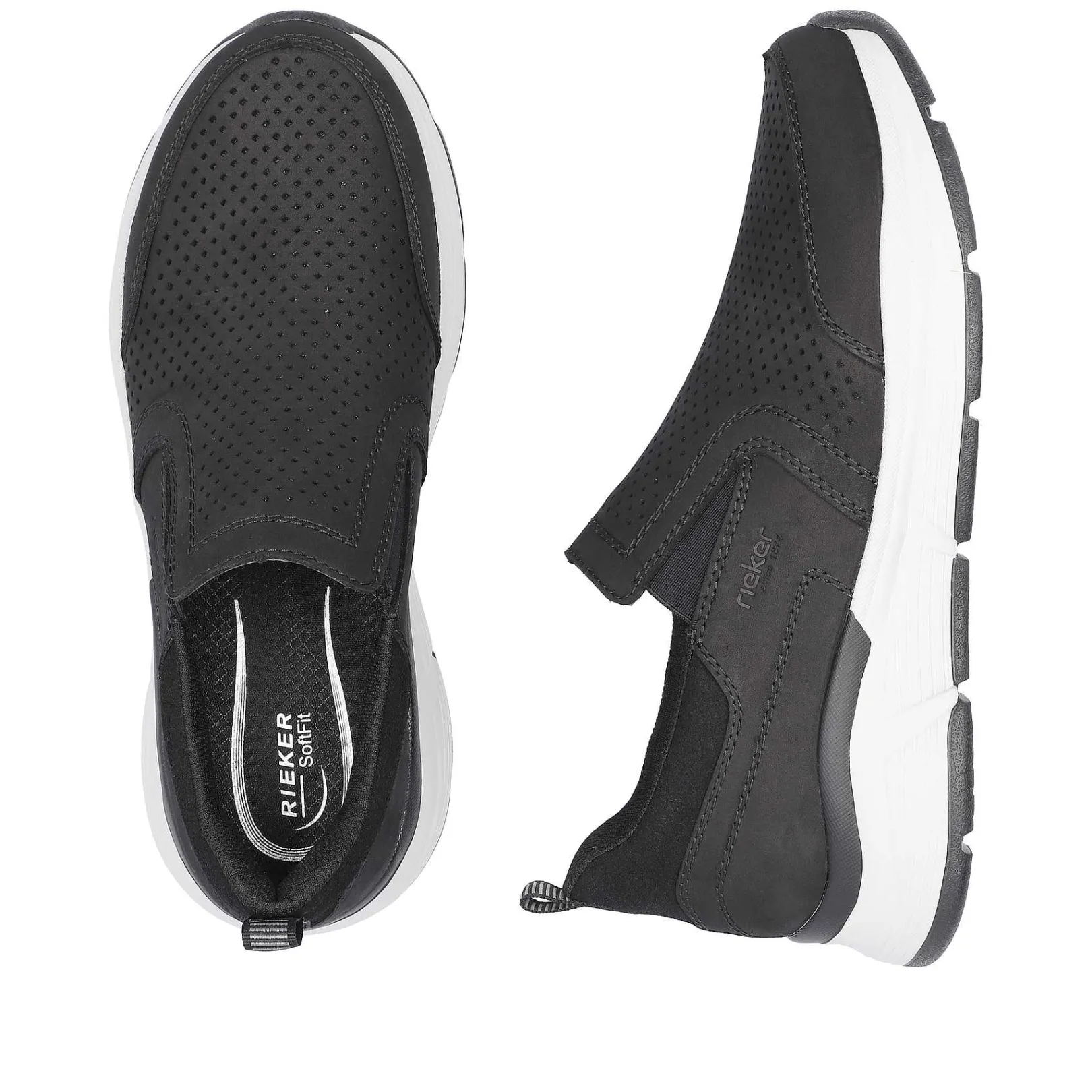 Clearance Men'S Slippers Jet Black Men'S Sneakers