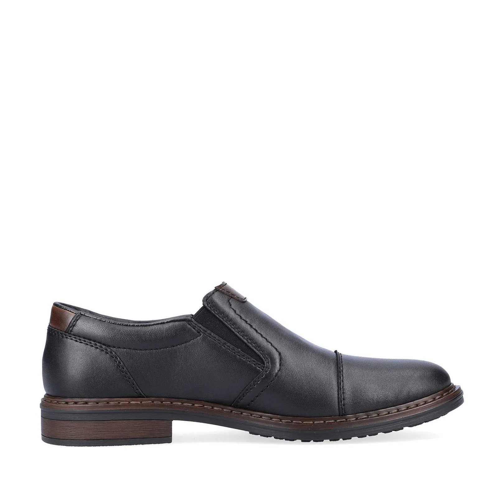 Online Men'S Slippers Jet Black Men'S Business Shoes