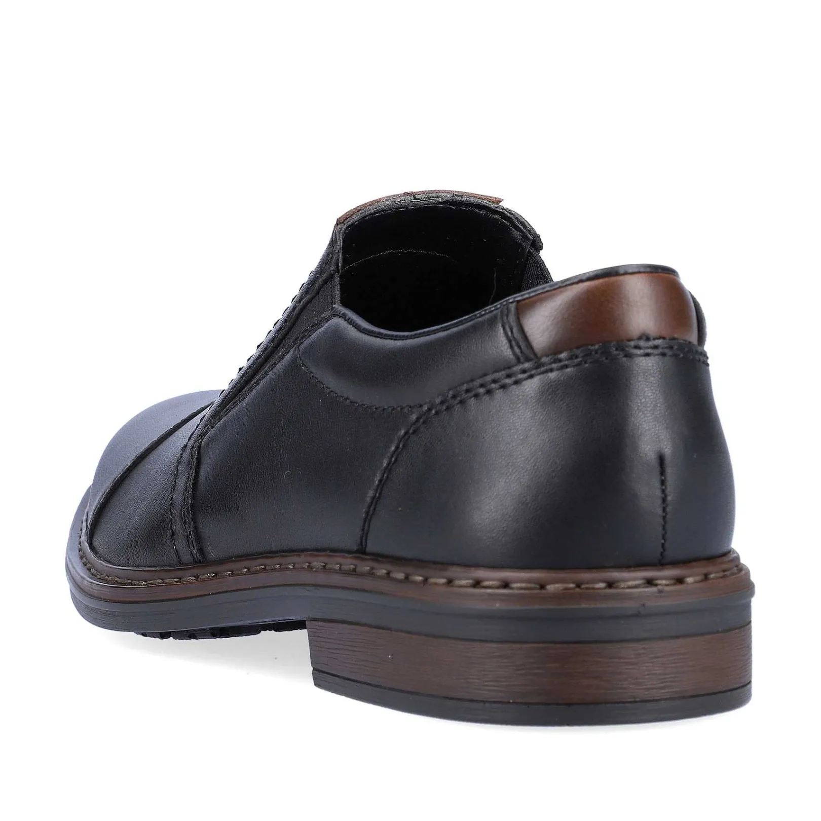 Online Men'S Slippers Jet Black Men'S Business Shoes