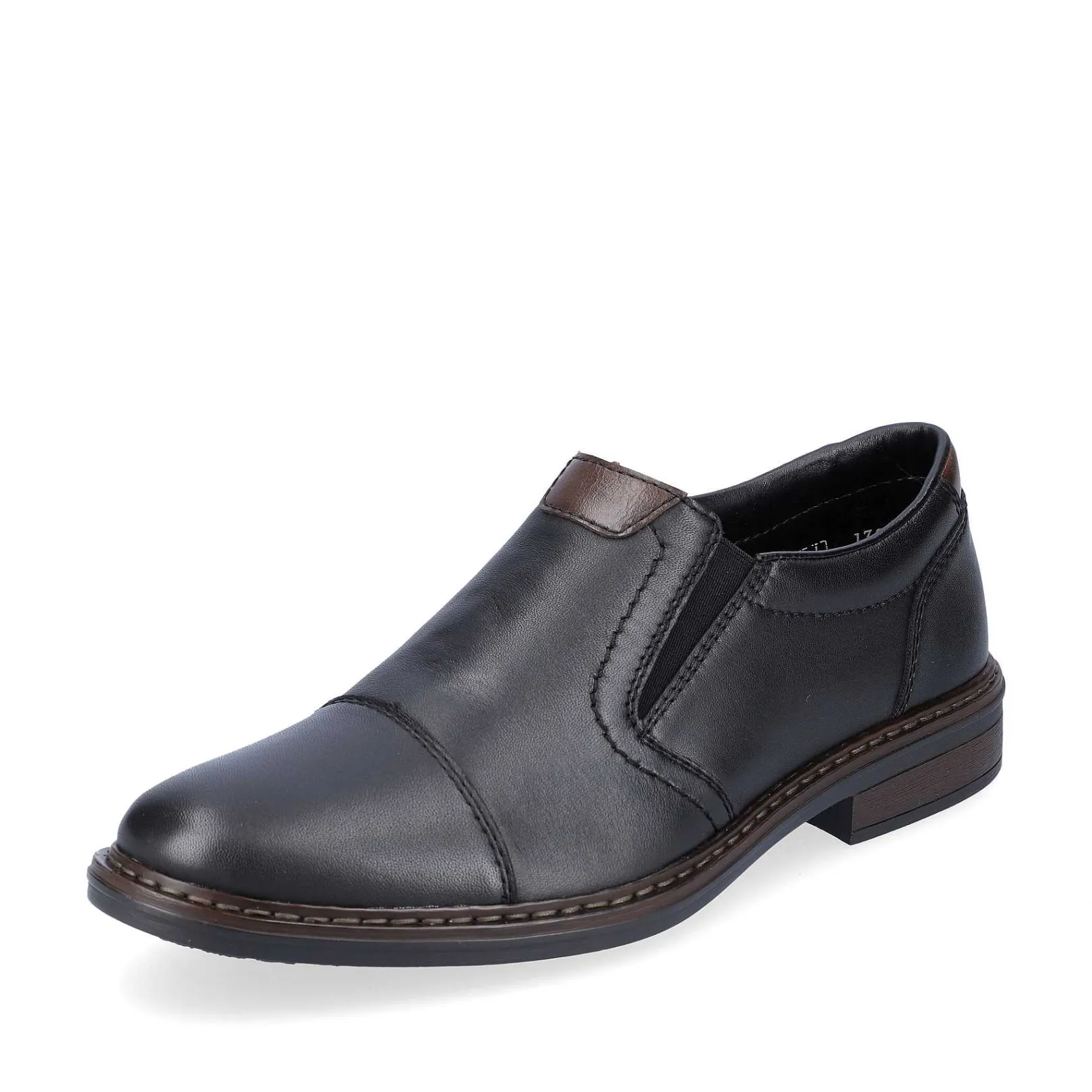 Online Men'S Slippers Jet Black Men'S Business Shoes