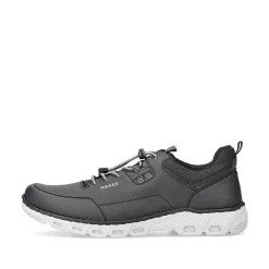 Online Men'S Slippers Jet Black Men'S Low Shoes & Slippers