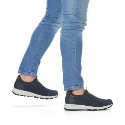 Discount Men'S Slippers Navy Blue Men'S Low Shoes & Slippers