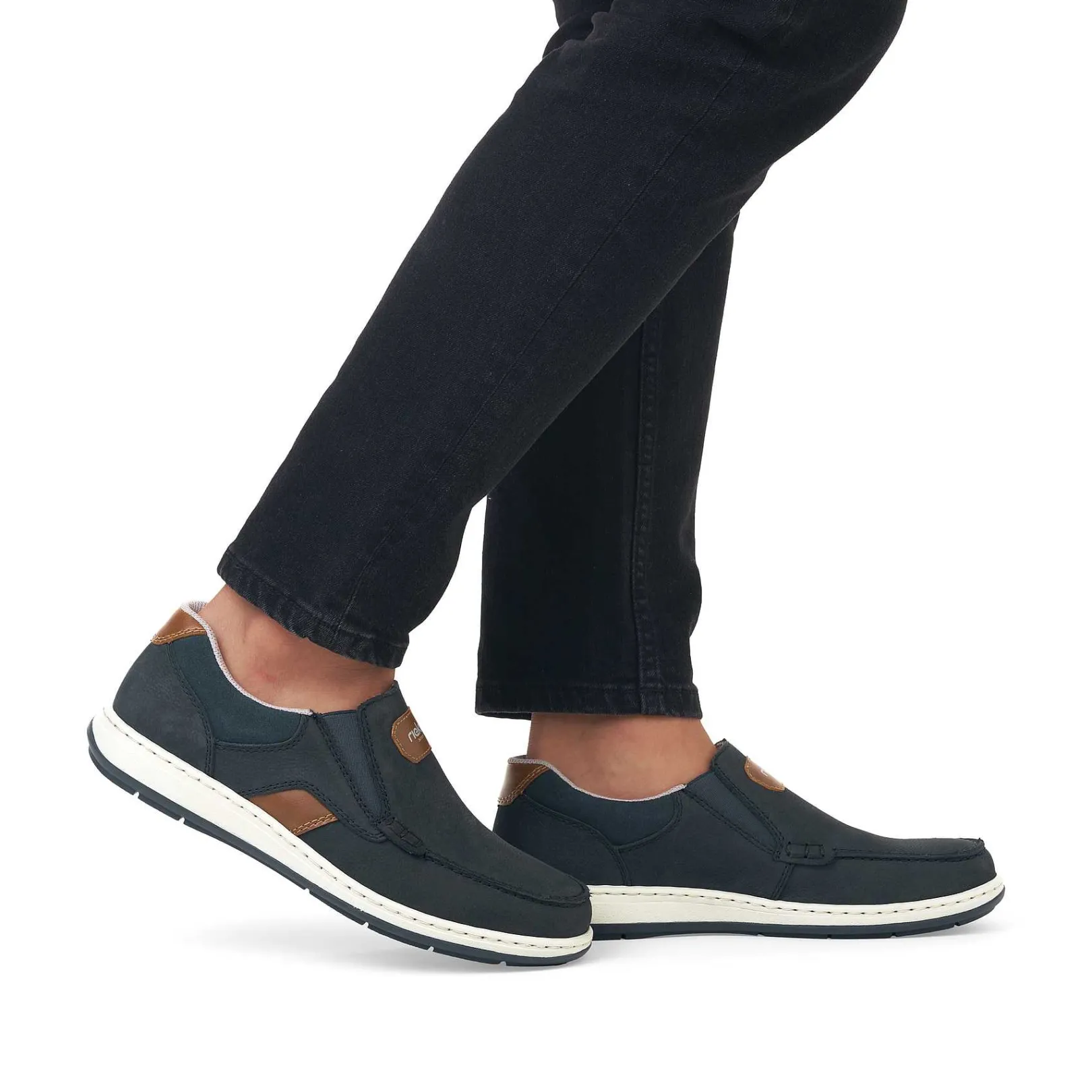 Clearance Men'S Slippers Navy Blue Men'S Low Shoes & Slippers