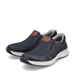 New Men'S Slippers Navy Blue Men'S Low Shoes & Slippers
