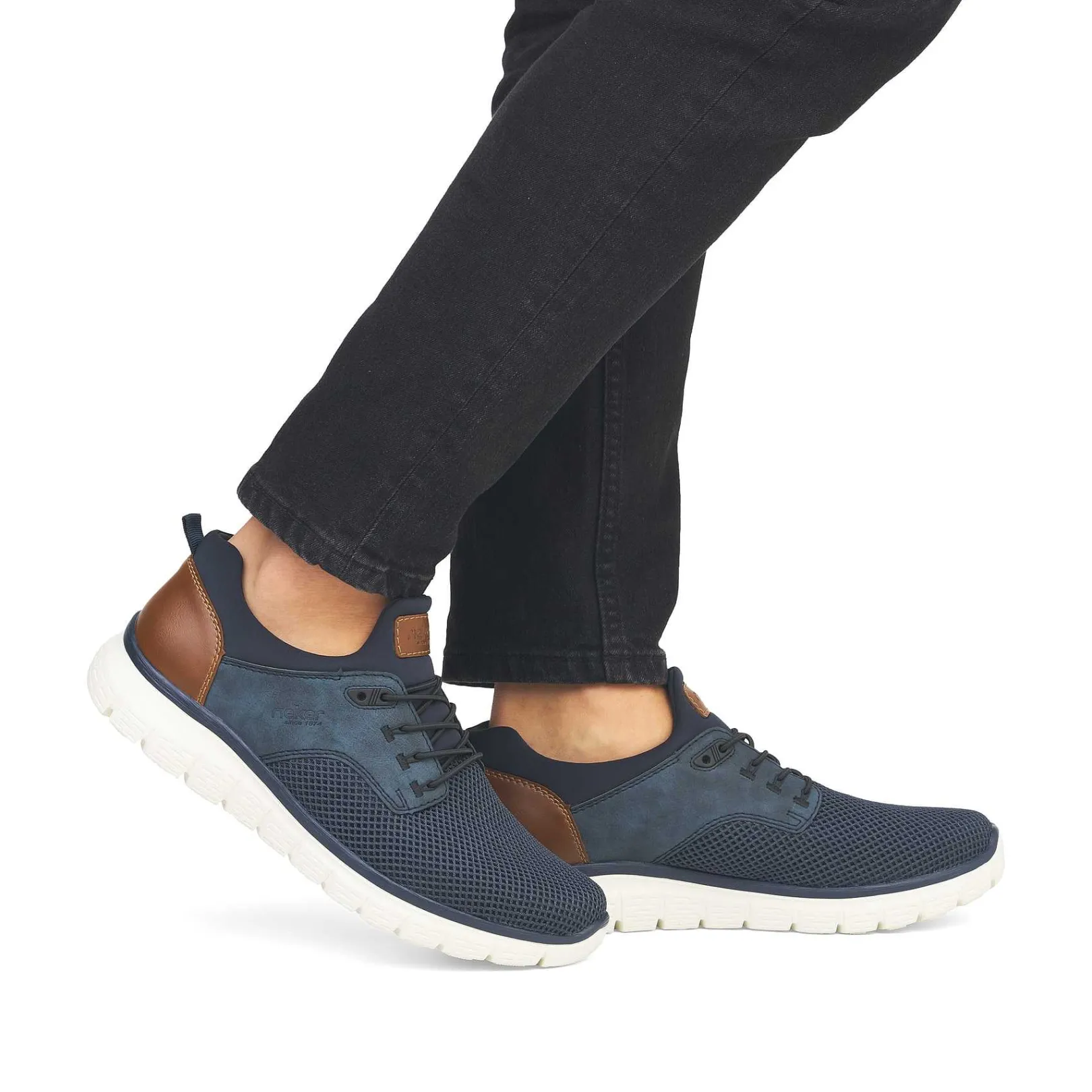 Online Men'S Slippers Navy Blue Men'S Sporty Styles