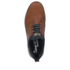 Sale Men'S Slippers Nut Brown-Navy Blue Men'S Low Shoes & Slippers