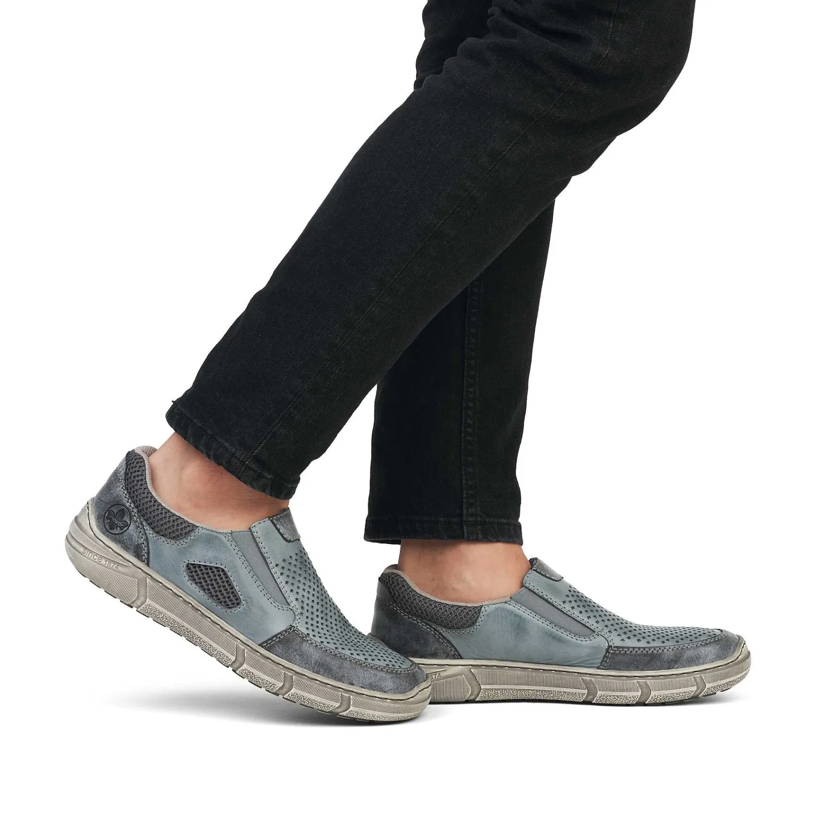 Men'S Slippers Slate Blue Men'S Low Shoes & Slippers