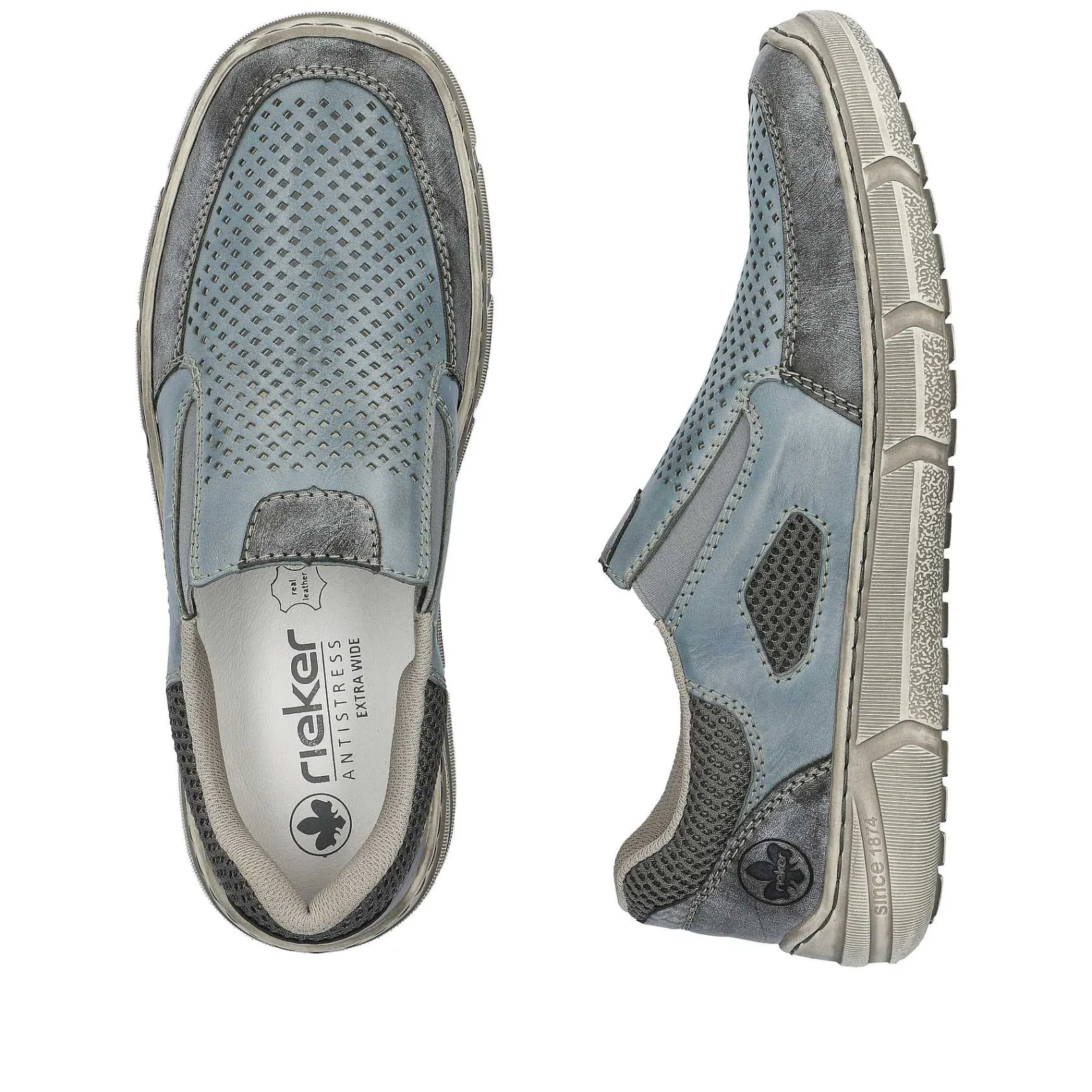 Men'S Slippers Slate Blue Men'S Low Shoes & Slippers