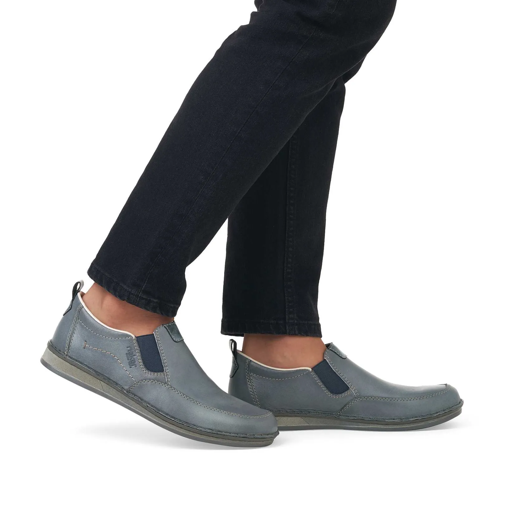 Outlet Men'S Slippers Slate Blue Men'S Low Shoes & Slippers