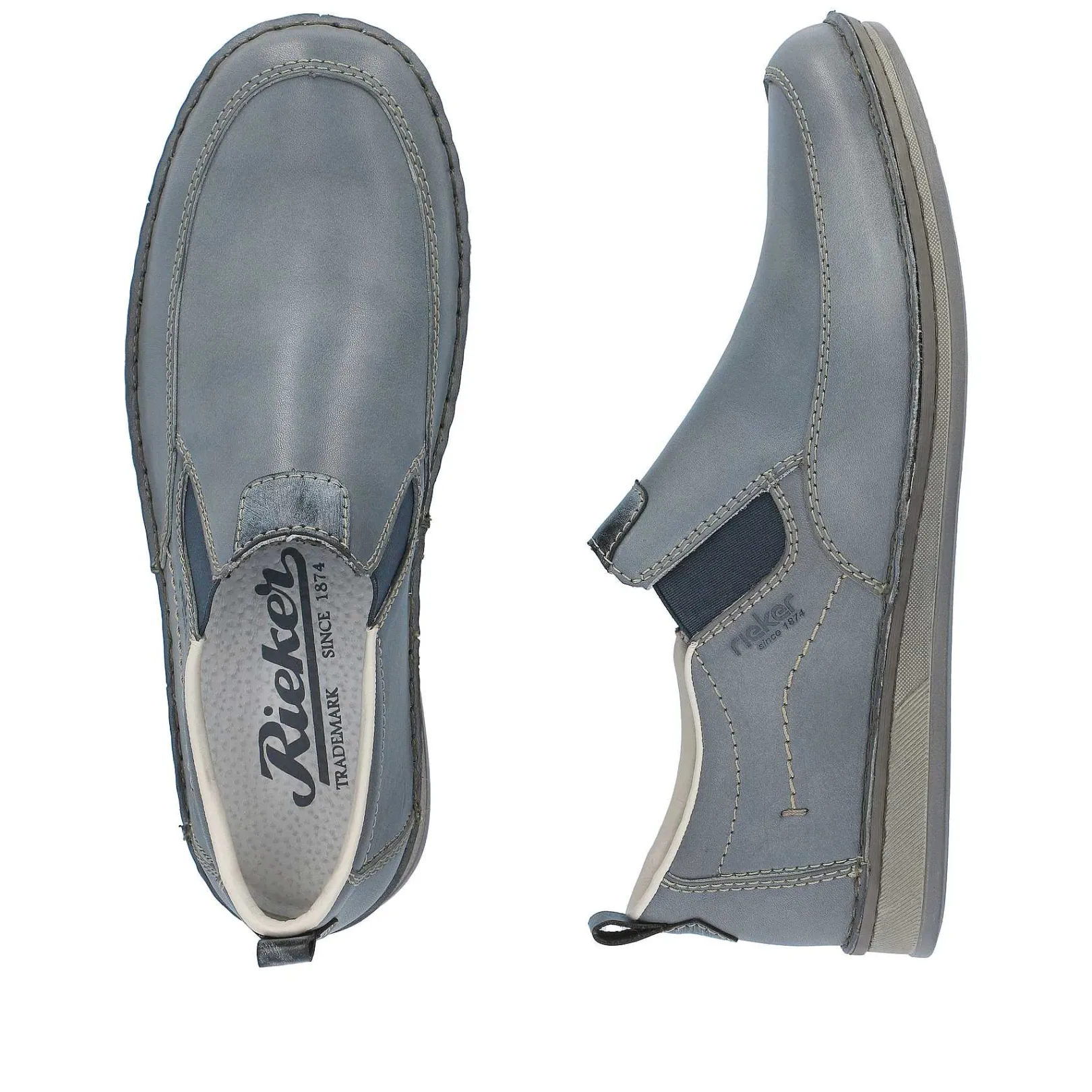 Outlet Men'S Slippers Slate Blue Men'S Low Shoes & Slippers