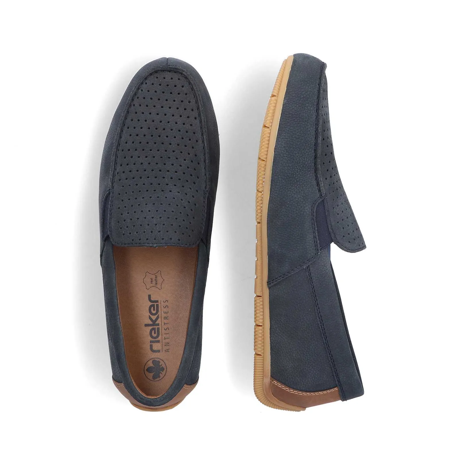 Clearance Men'S Slippers Steel Blue Men'S Low Shoes & Slippers