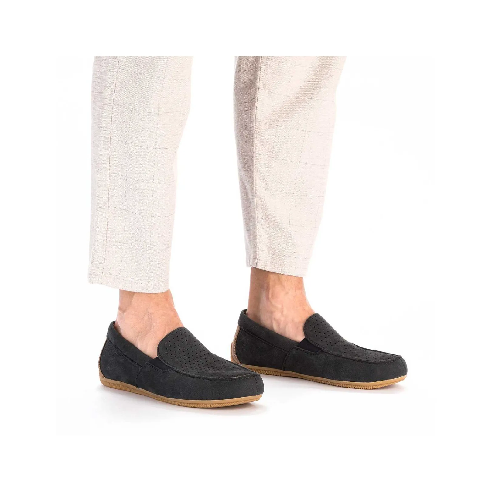 Clearance Men'S Slippers Steel Blue Men'S Low Shoes & Slippers