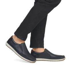 Hot Men'S Slippers Steel Blue Men'S Low Shoes & Slippers