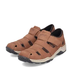 New Men'S Slippers Wood Brown Men'S Low Shoes & Slippers