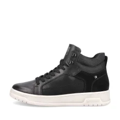 Discount Men'S Sneaker High Steel Black Men'S Sneakers