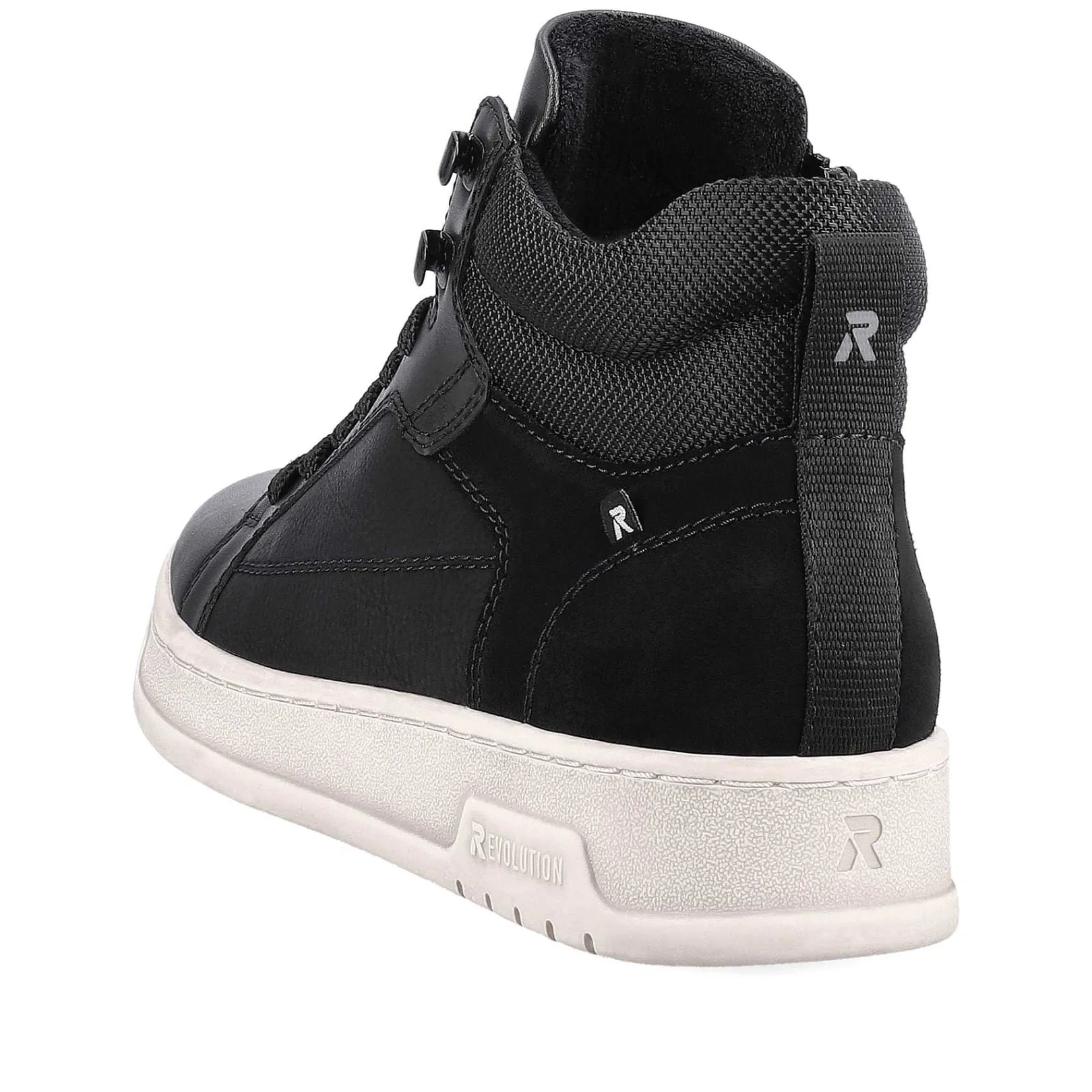 Discount Men'S Sneaker High Steel Black Men'S Sneakers