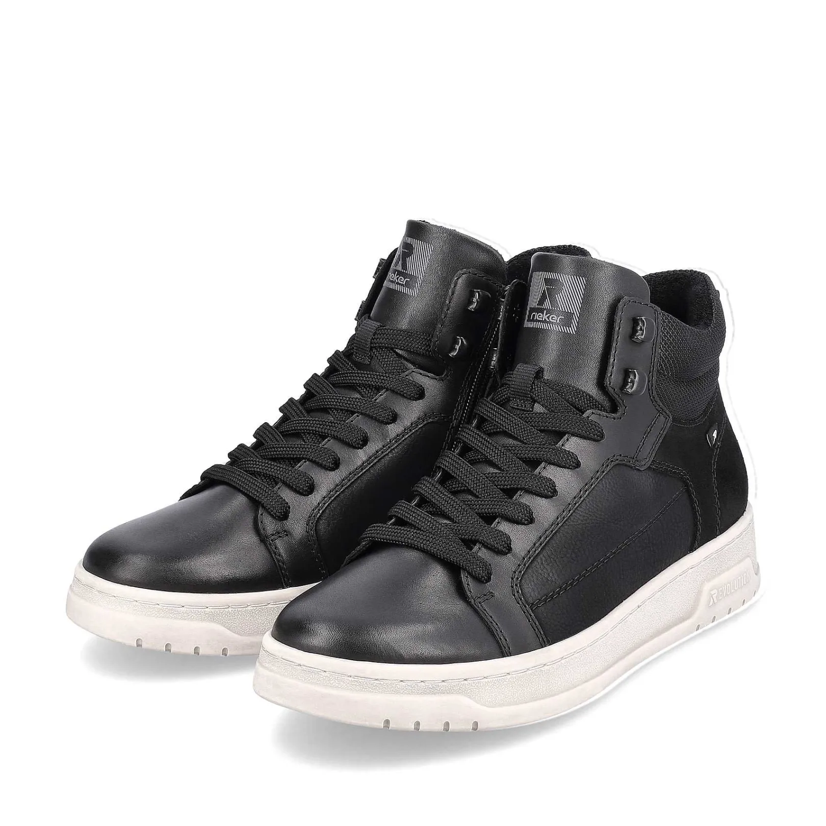 Discount Men'S Sneaker High Steel Black Men'S Sneakers