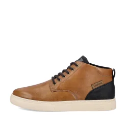 Online Men'S Sneaker High Caramel Brown Men'S Sneakers
