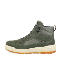 Best Men'S Sneaker High Khaki Green Men'S Sneakers