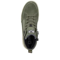 Best Men'S Sneaker High Khaki Green Men'S Sneakers