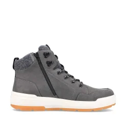 Outlet Men'S Sneaker High Graphite Men'S Sneakers
