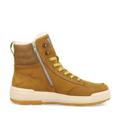 Online Men'S Sneaker High Camel Brown Men'S Sneakers