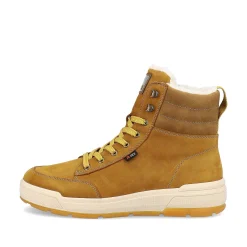 Online Men'S Sneaker High Camel Brown Men'S Sneakers