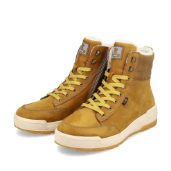 Online Men'S Sneaker High Camel Brown Men'S Sneakers