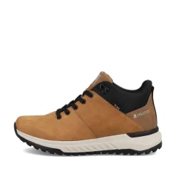 New Men'S Sneaker High Camel Brown Men'S Sneakers