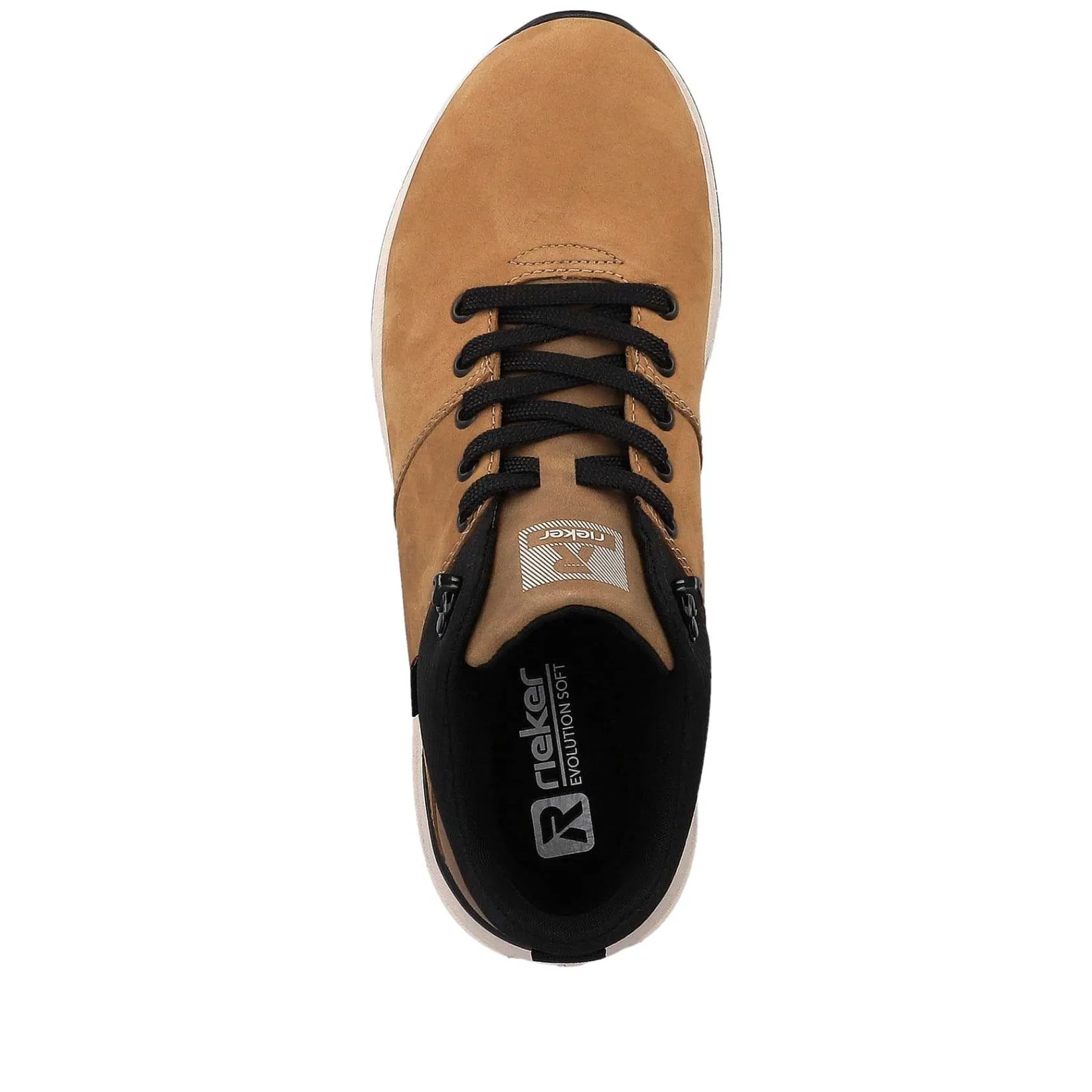 New Men'S Sneaker High Camel Brown Men'S Sneakers