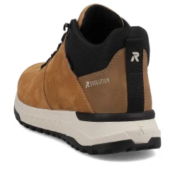 New Men'S Sneaker High Camel Brown Men'S Sneakers