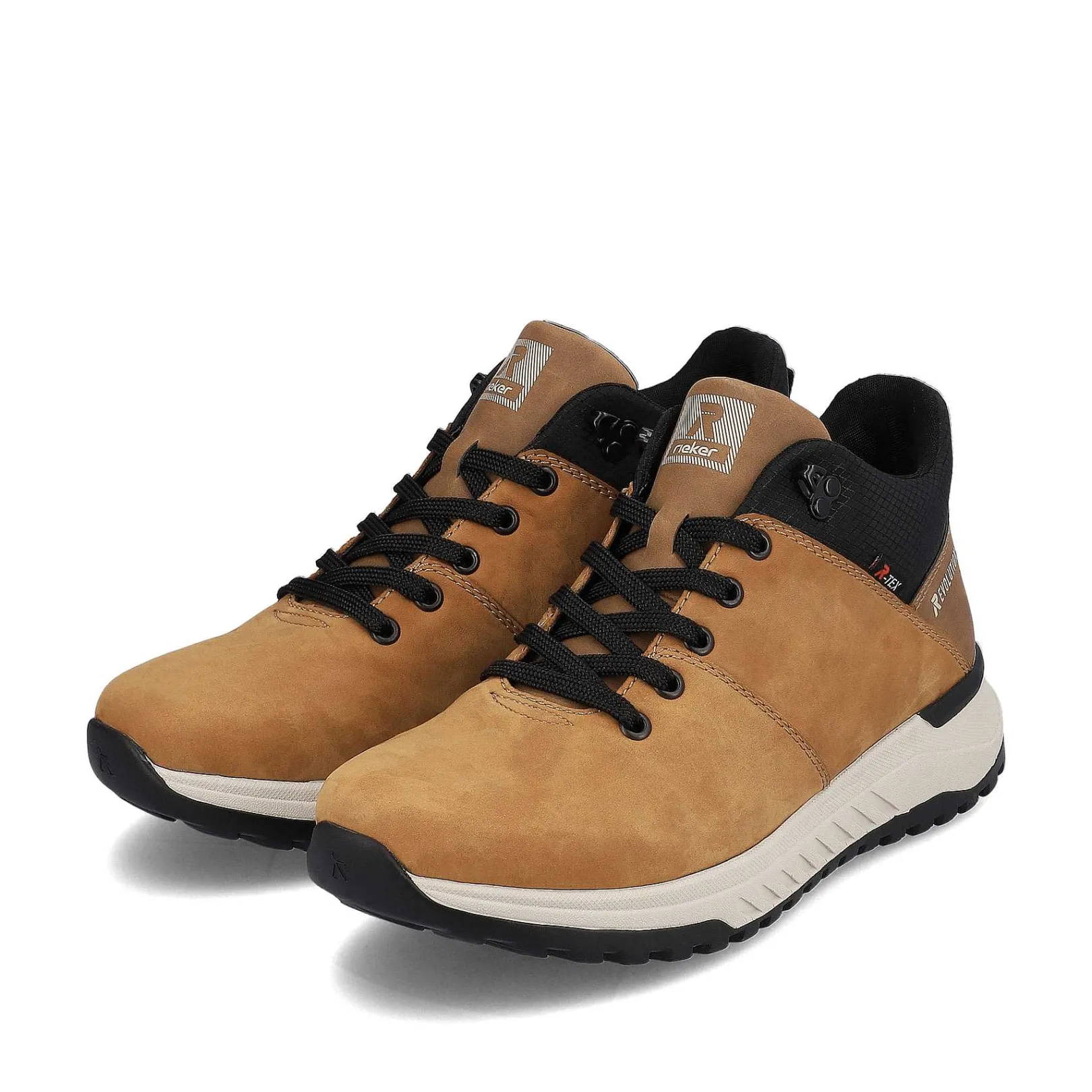New Men'S Sneaker High Camel Brown Men'S Sneakers