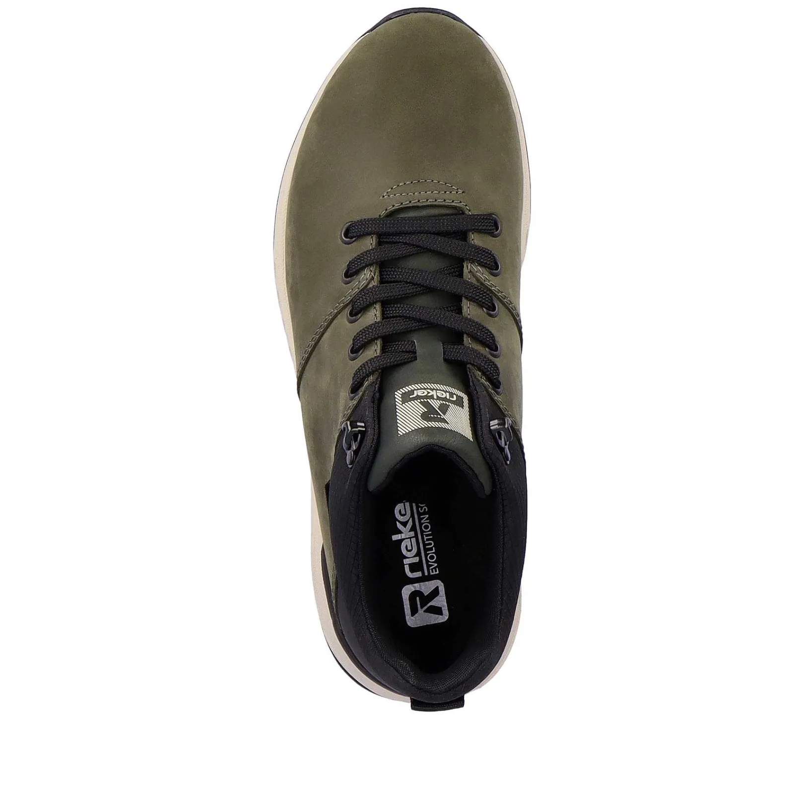 Outlet Men'S Sneaker High Forest Green Men'S Sneakers