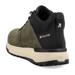 Outlet Men'S Sneaker High Forest Green Men'S Sneakers