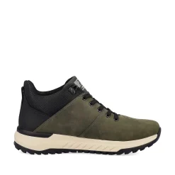 Outlet Men'S Sneaker High Forest Green Men'S Sneakers