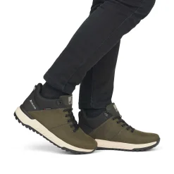 Outlet Men'S Sneaker High Forest Green Men'S Sneakers
