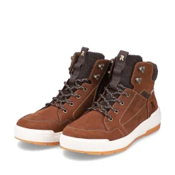 Discount Men'S Sneaker High Nut Brown Men'S Sneakers