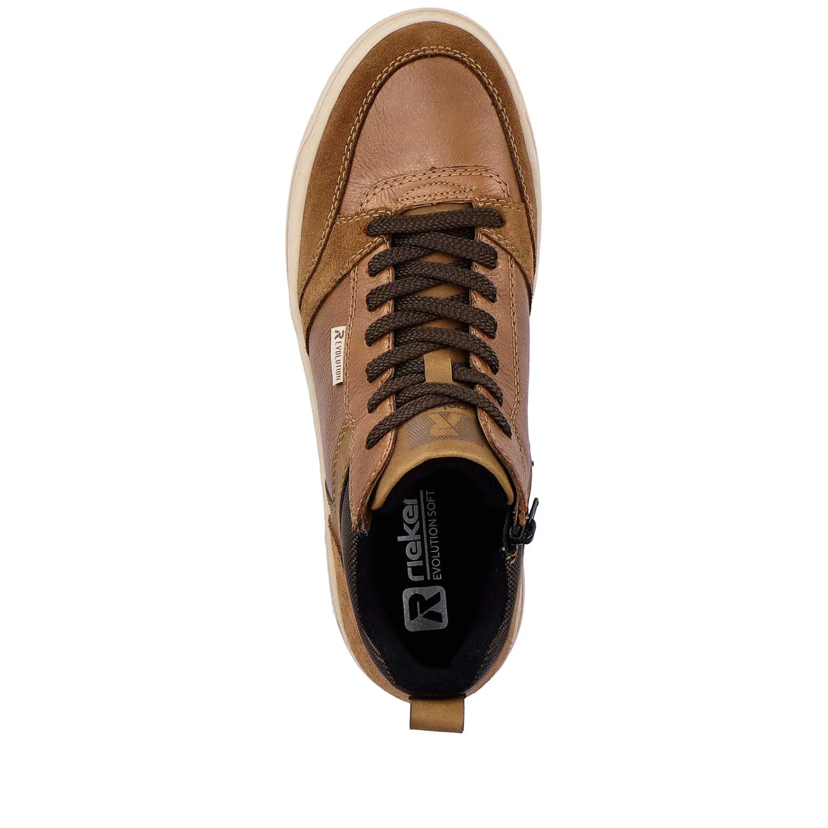 Hot Men'S Sneaker High Caramel Brown Men'S Sneakers