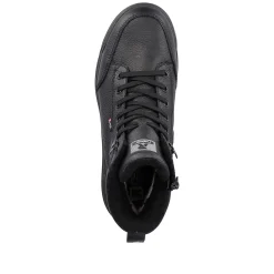 Outlet Men'S Sneaker High Midnight Black Men'S Sneakers