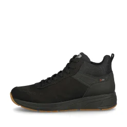 Outlet Men'S Sneaker High Midnight Black Men'S Sneakers