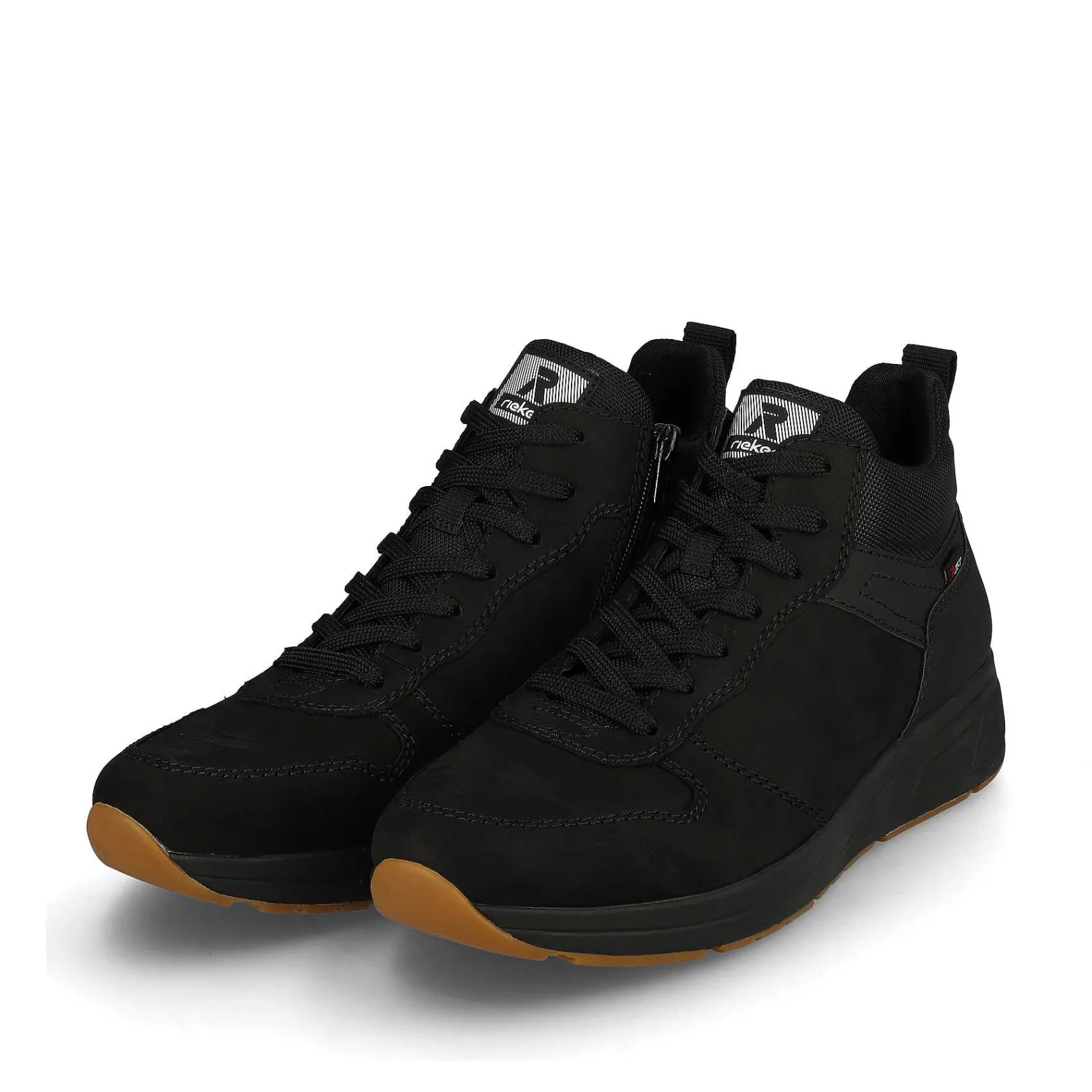 Outlet Men'S Sneaker High Midnight Black Men'S Sneakers