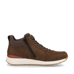 Sale Men'S Sneaker High Wood Brown Men'S Sneakers