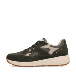 Hot Men'S Sneaker Low Army Green Men'S Sneakers