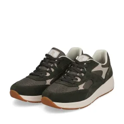 Hot Men'S Sneaker Low Army Green Men'S Sneakers