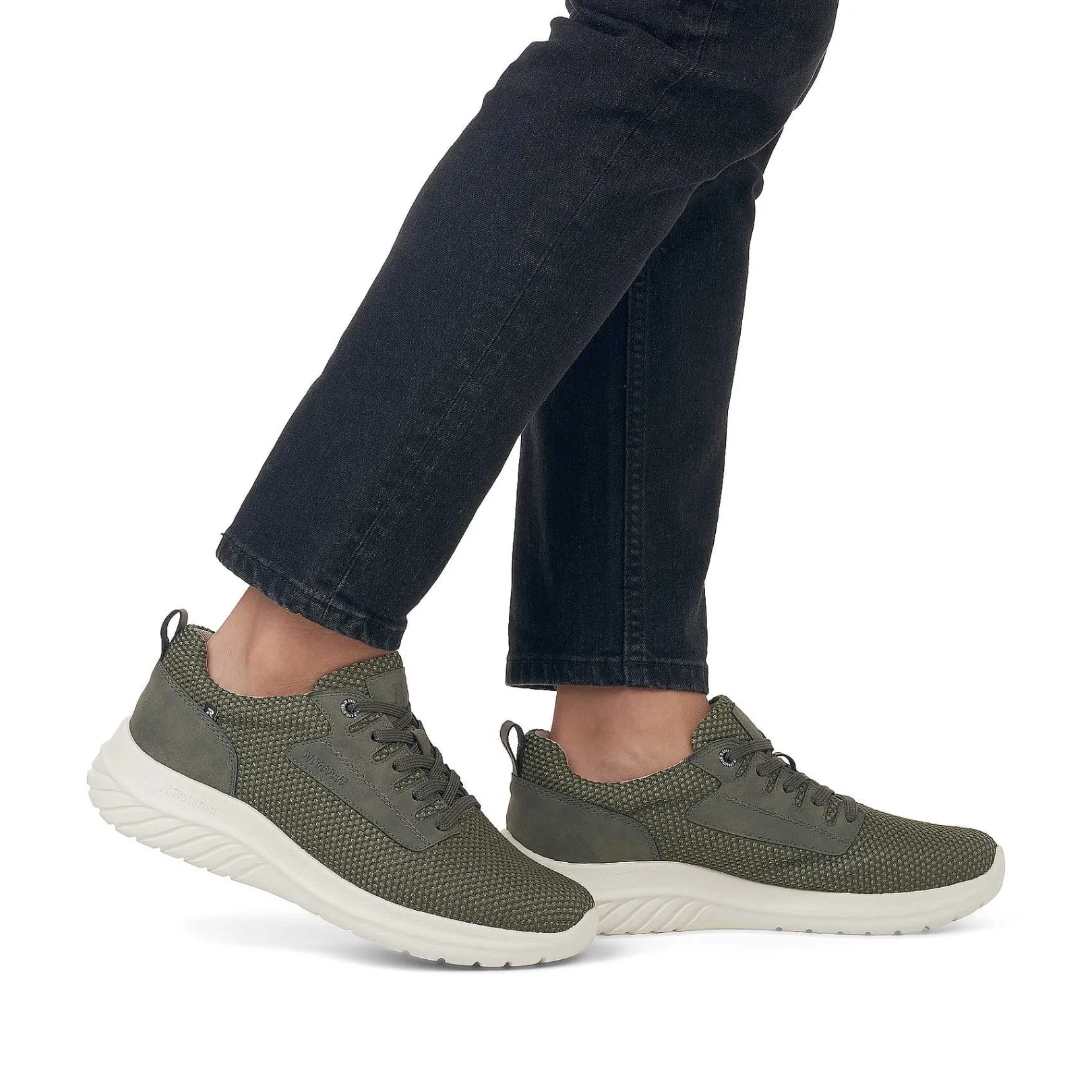Sale Men'S Sneaker Low Army Green Men'S Sneakers