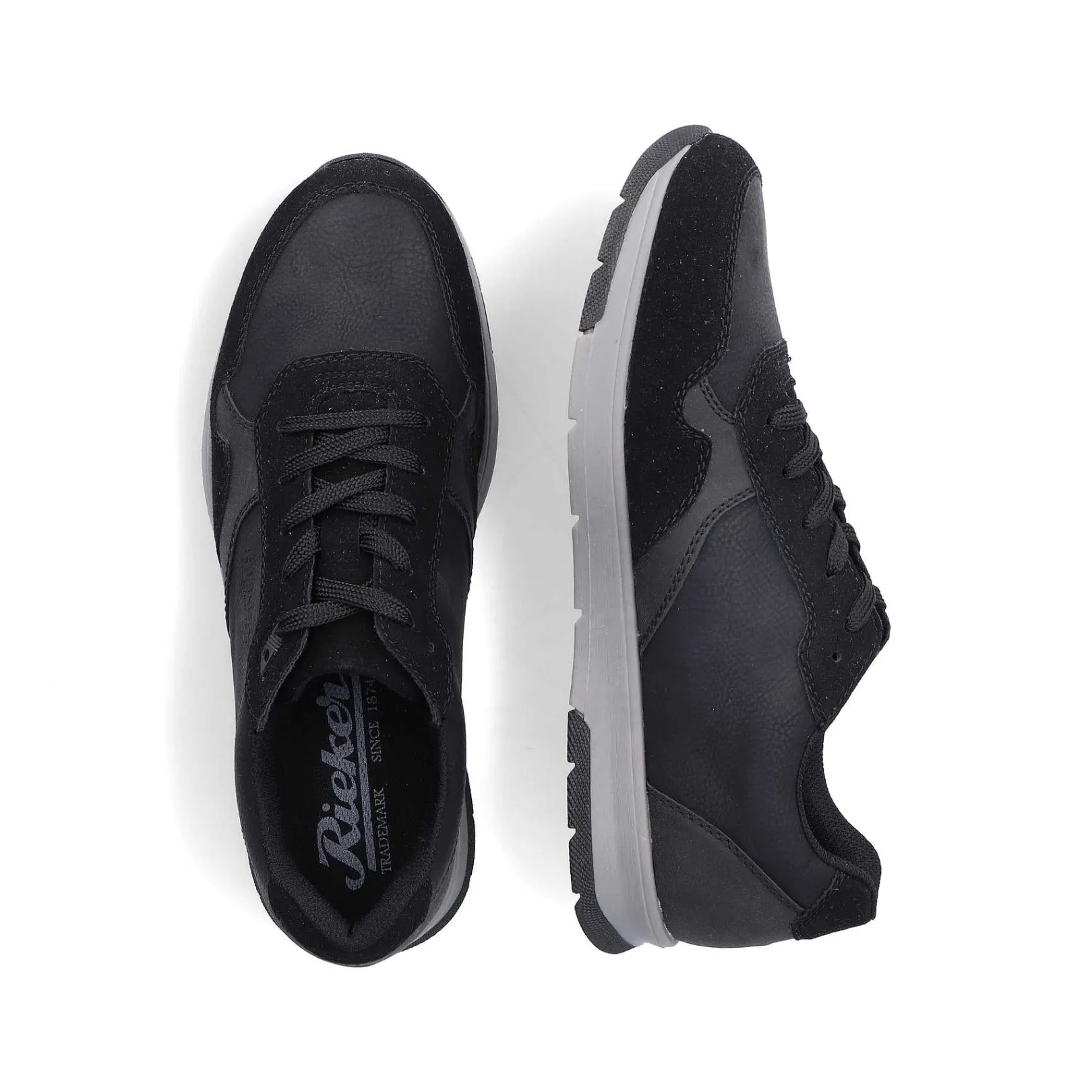 New Men'S Sneaker Low Asphalt Black Men'S Sneakers