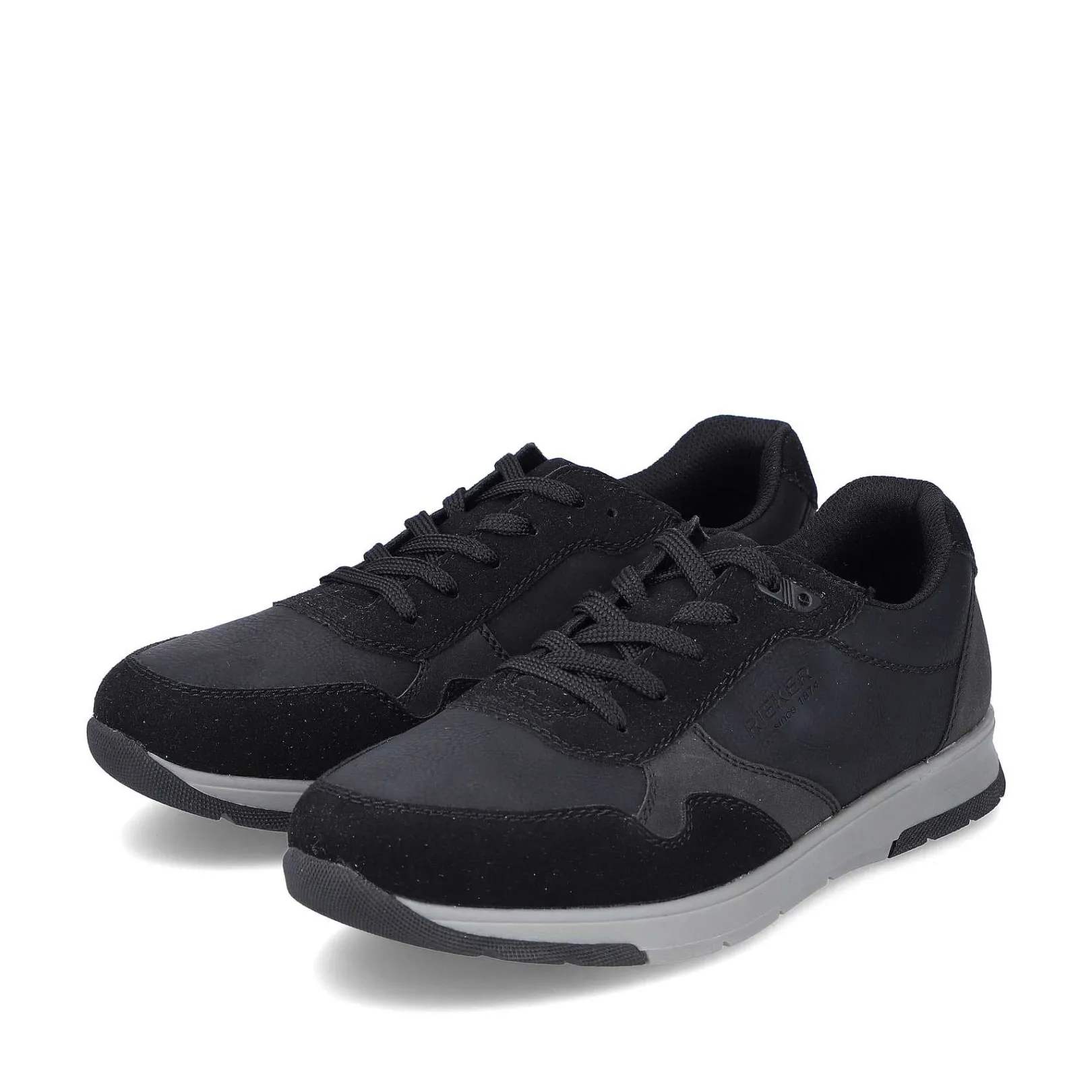 New Men'S Sneaker Low Asphalt Black Men'S Sneakers