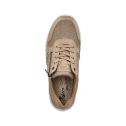 Hot Men'S Sneaker Low Beige-Pure White Men'S Sneakers
