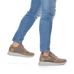 Hot Men'S Sneaker Low Beige-Pure White Men'S Sneakers
